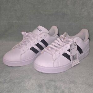 Adidas White and Black Sneakers